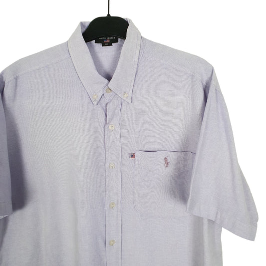 Ralph Lauren Short Sleeve Regular Fit Shirt Purple