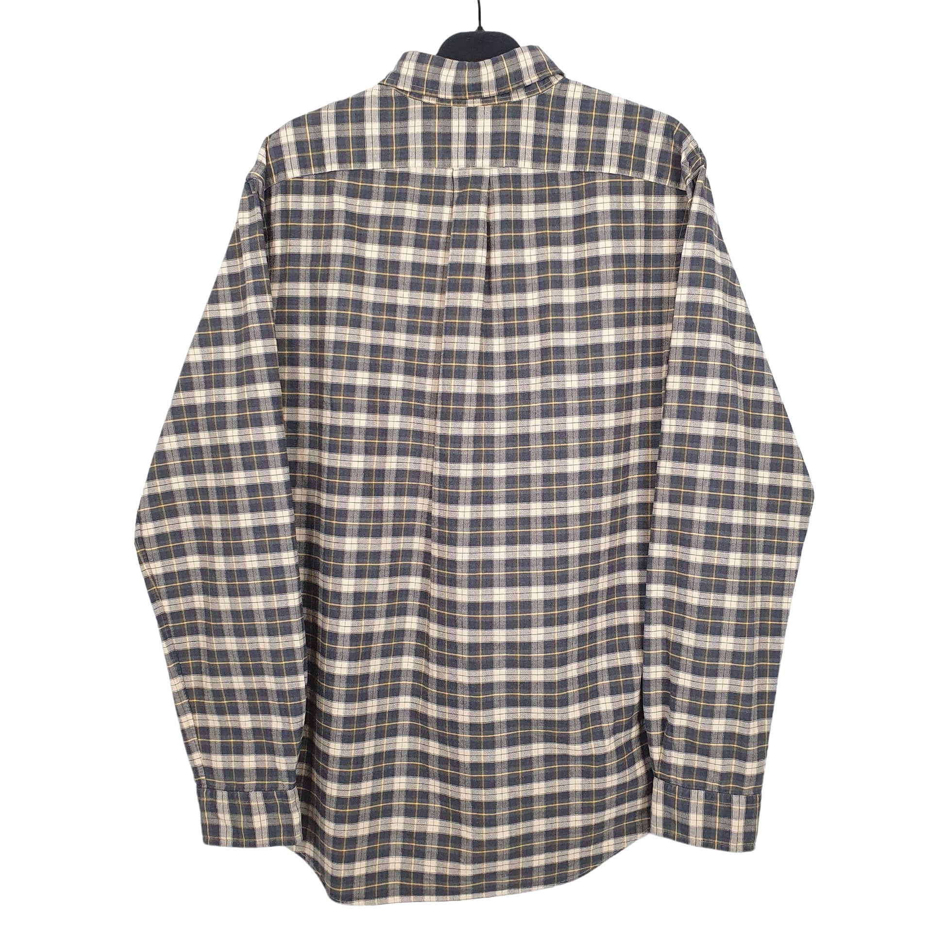 Ralph Lauren Long Sleeve Custom Fit Check Shirt Khaki
