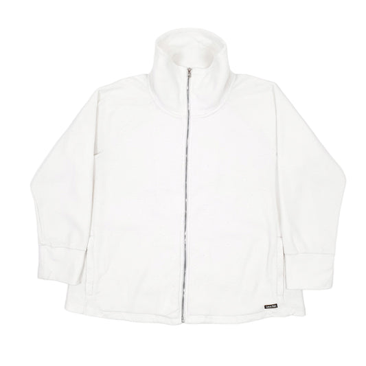 Calvin Klein Full Zip Fleece XXL White