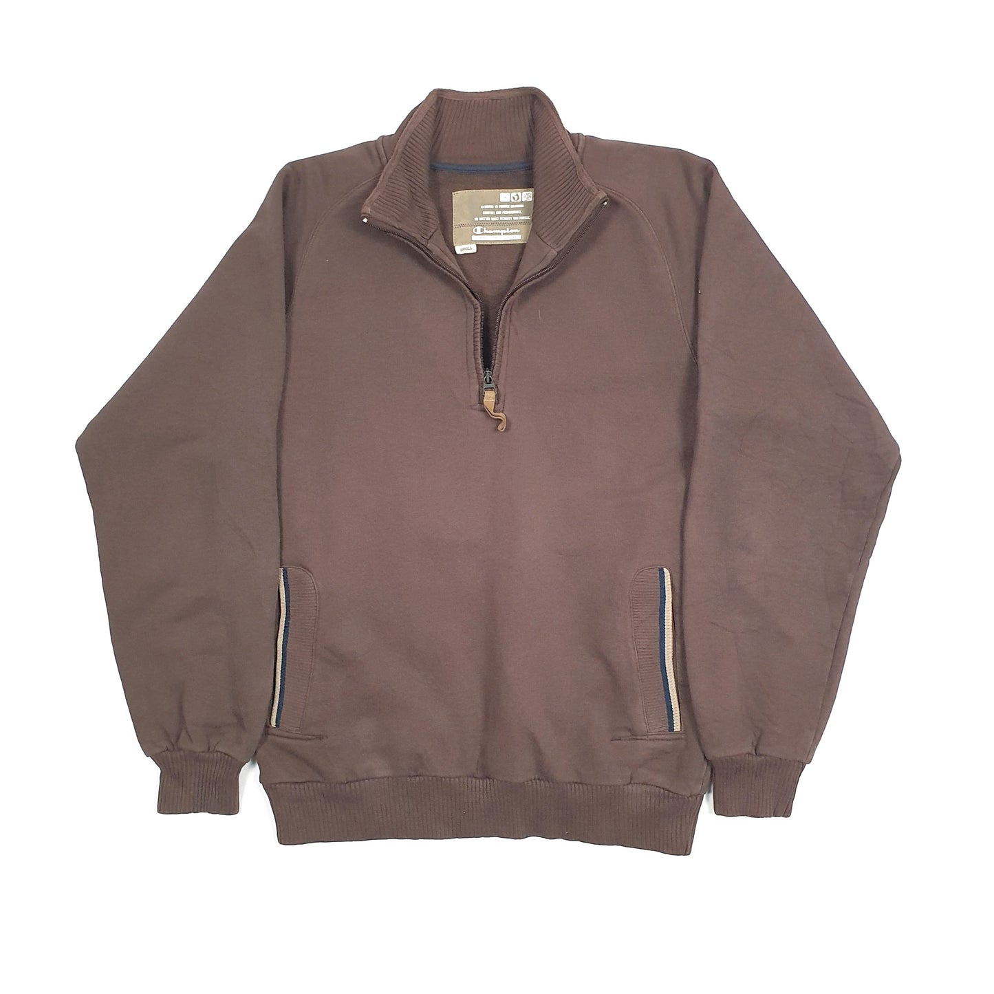 Champion Quarter Zip S Brown