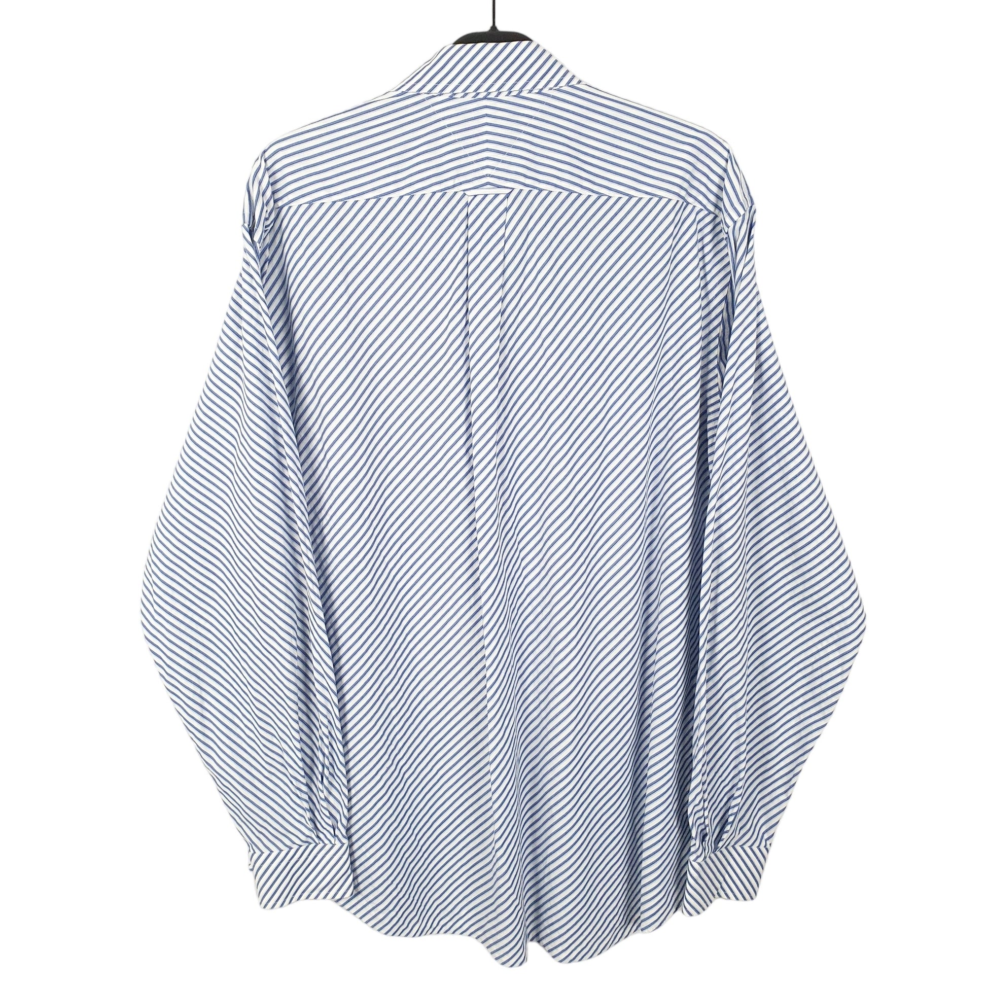 Tommy Hilfiger Long Sleeve Regular Fit Striped Shirt White