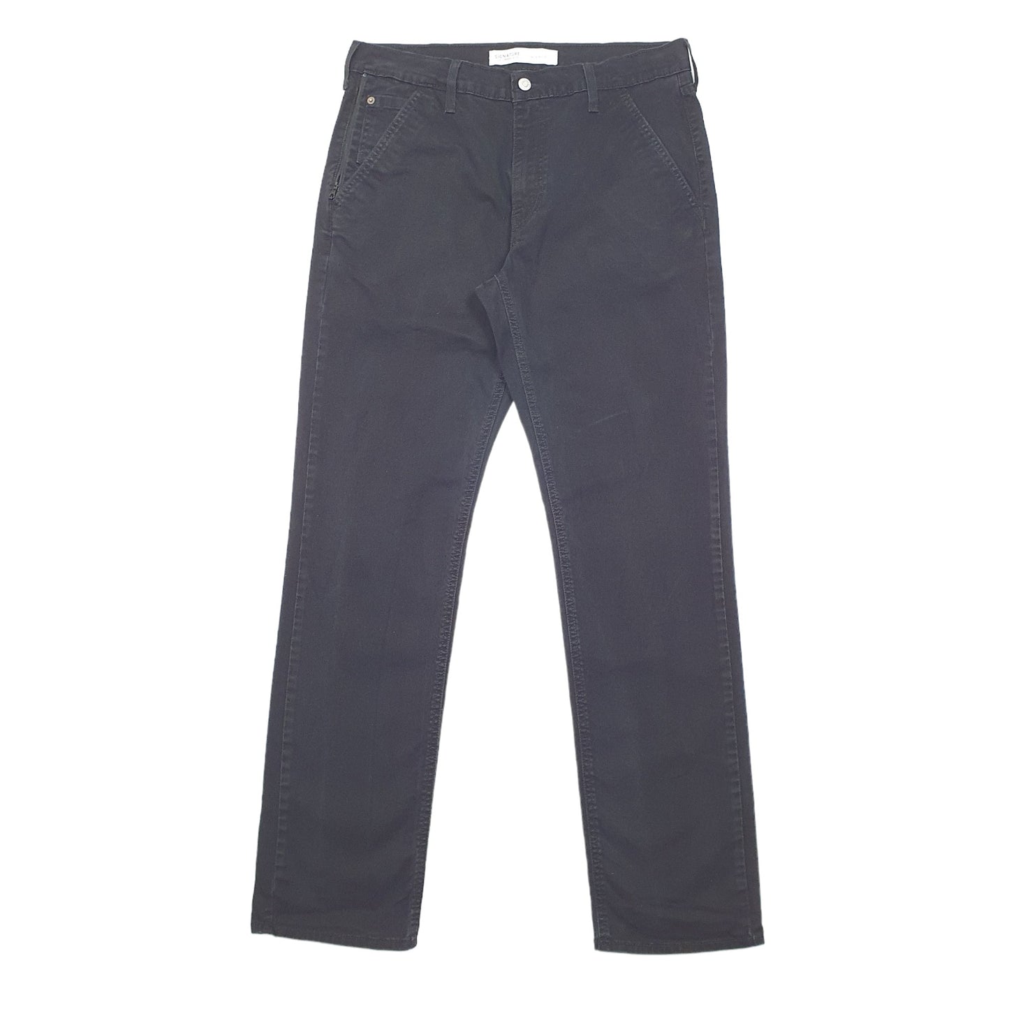 Levis Signature Regular Fit Jeans W34 L32 Black