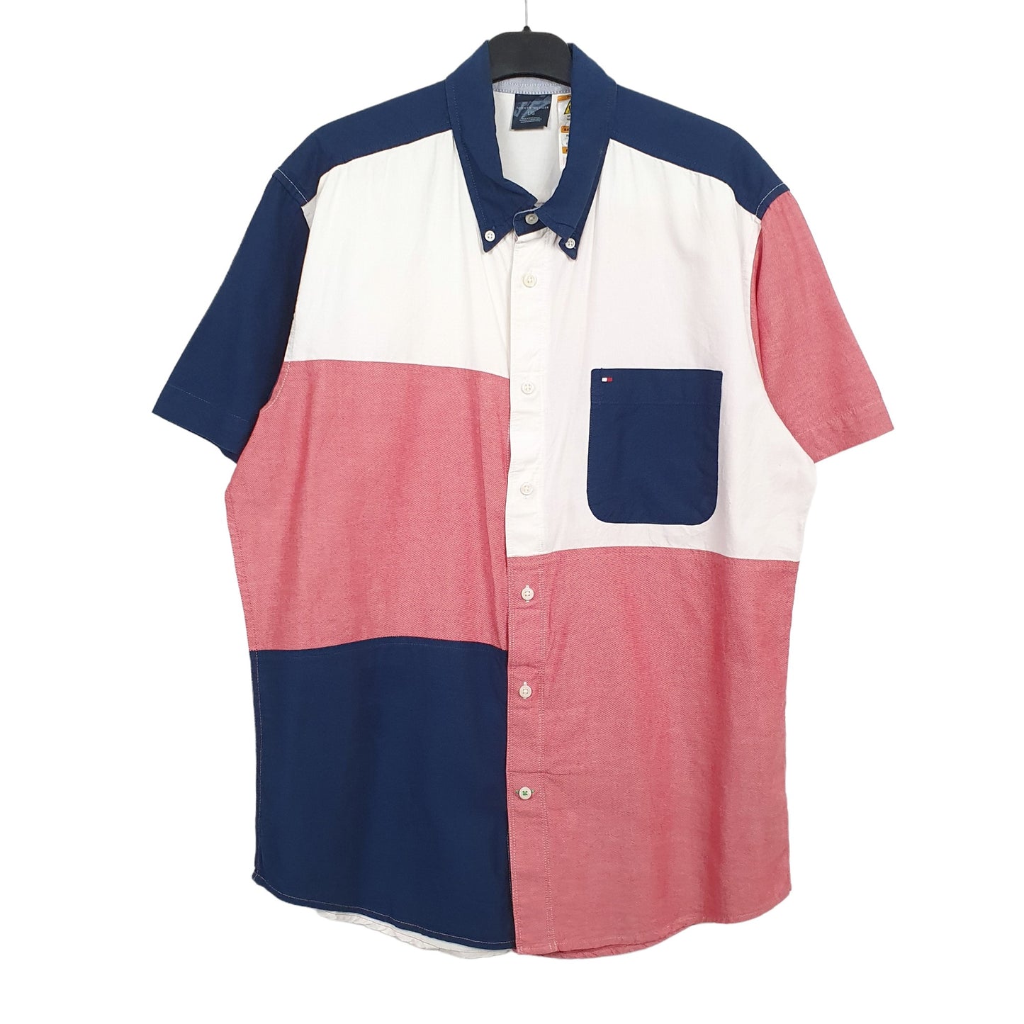 Tommy Hilfiger Short Sleeve Regular Fit Shirt Pink