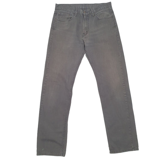 Mens Grey Levis  505 JeansW32 L34