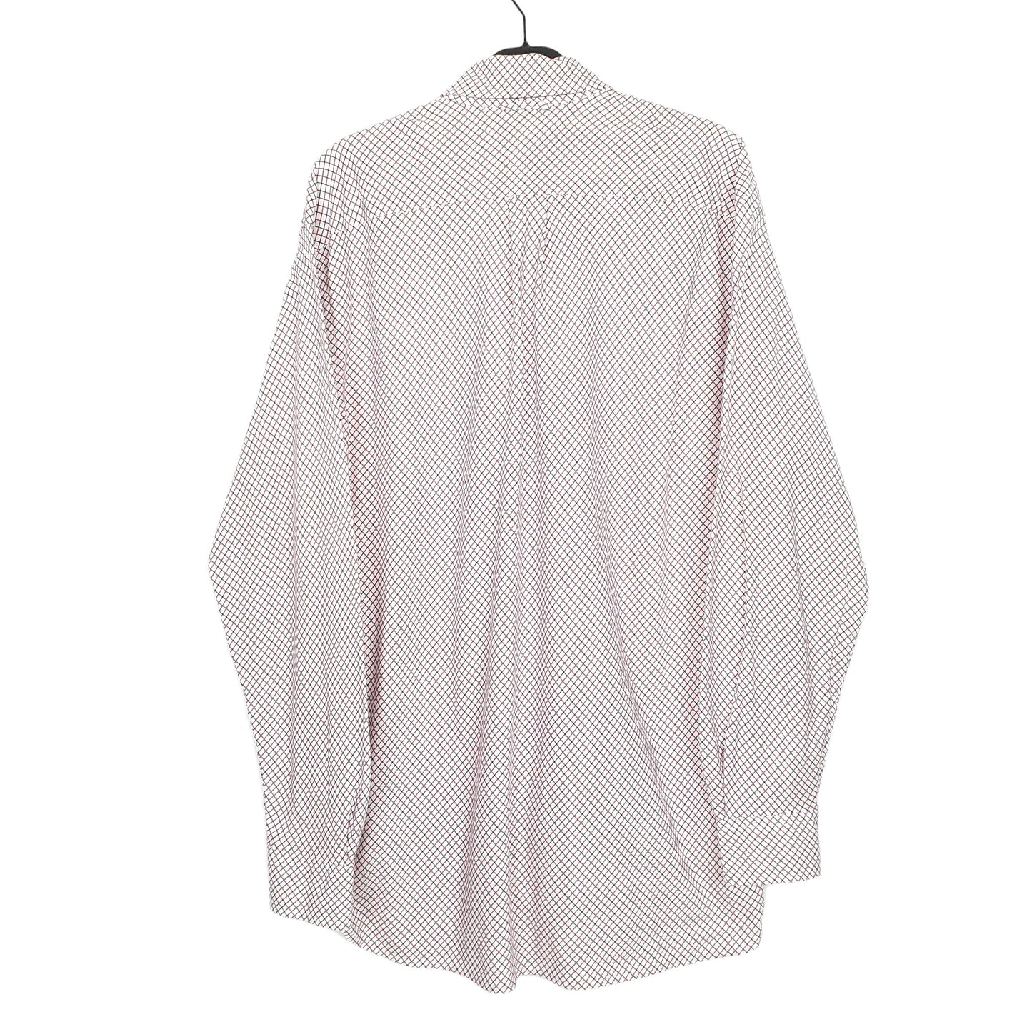 Tommy Hilfiger Long Sleeve Regular Fit Check Shirt Red