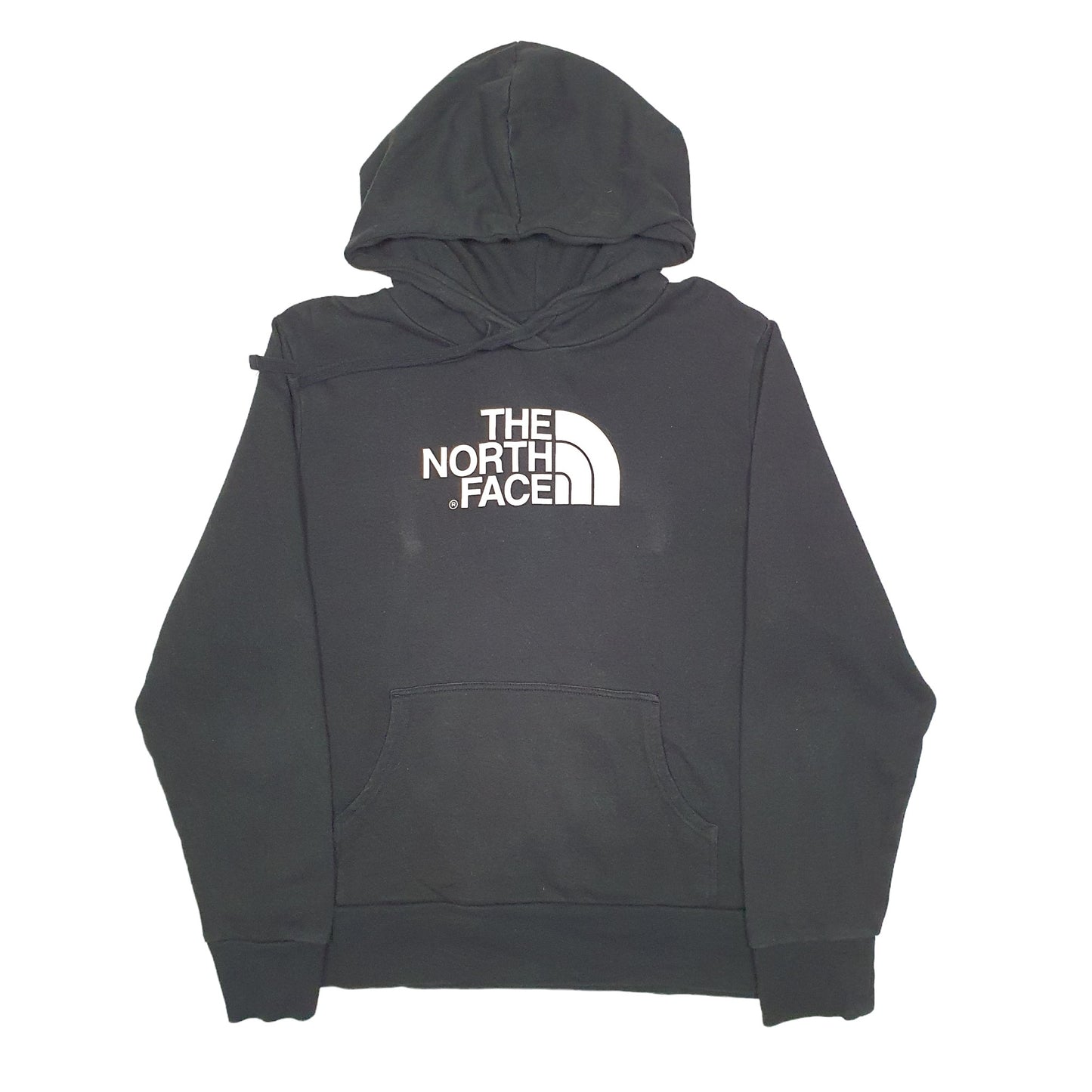 Mens Black The North Face Spellout Hoodie Jumper