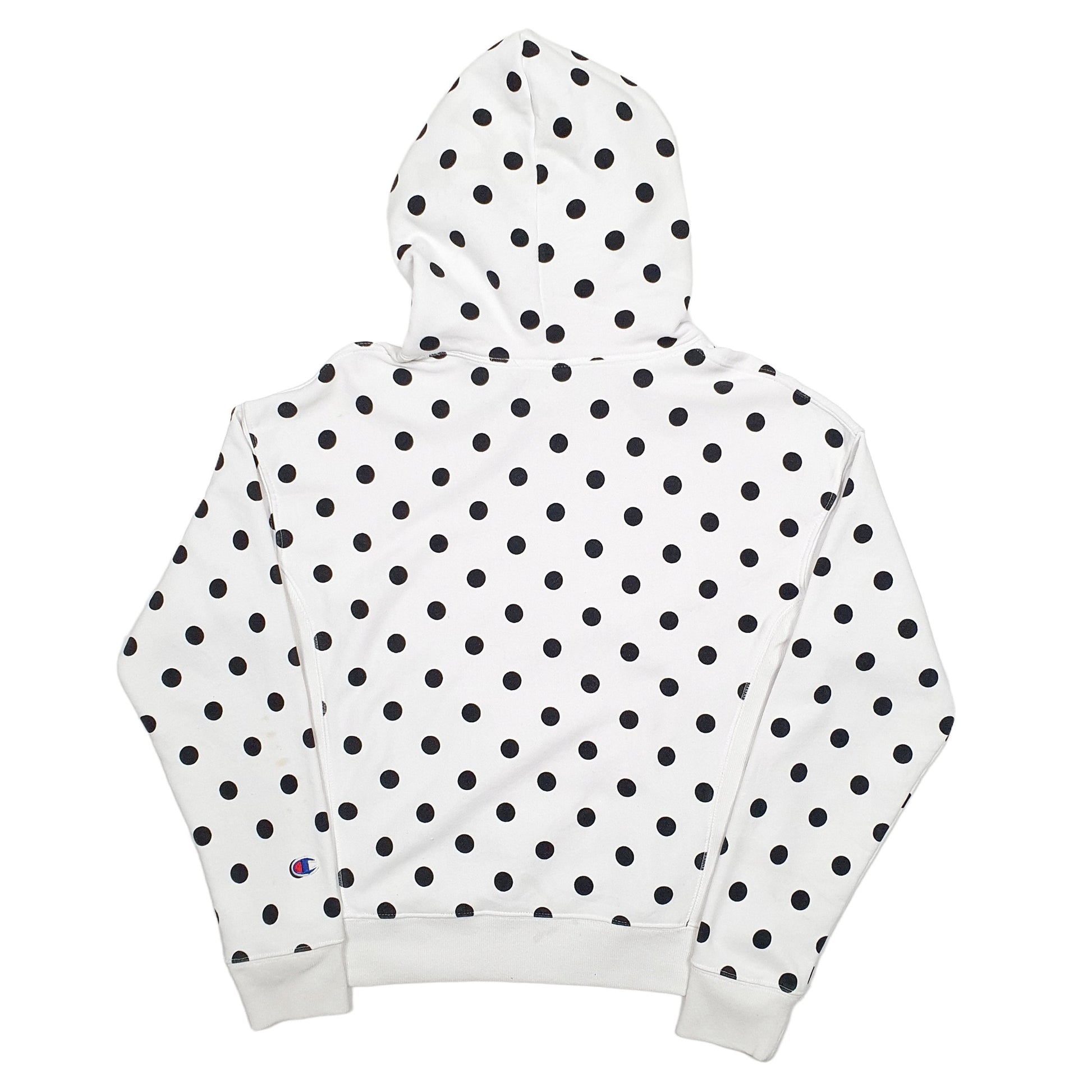Womens White Champion Reverse Weave Hoodie Jumper
