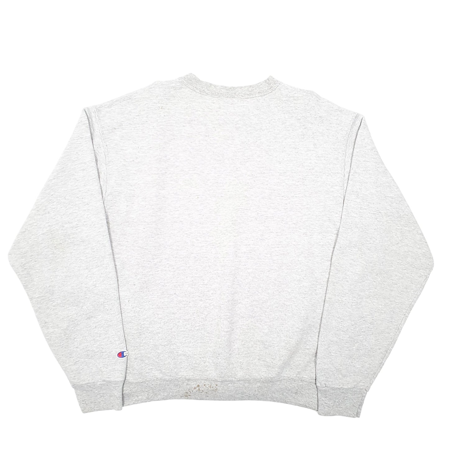 Mens Grey Champion  Crewneck Jumper