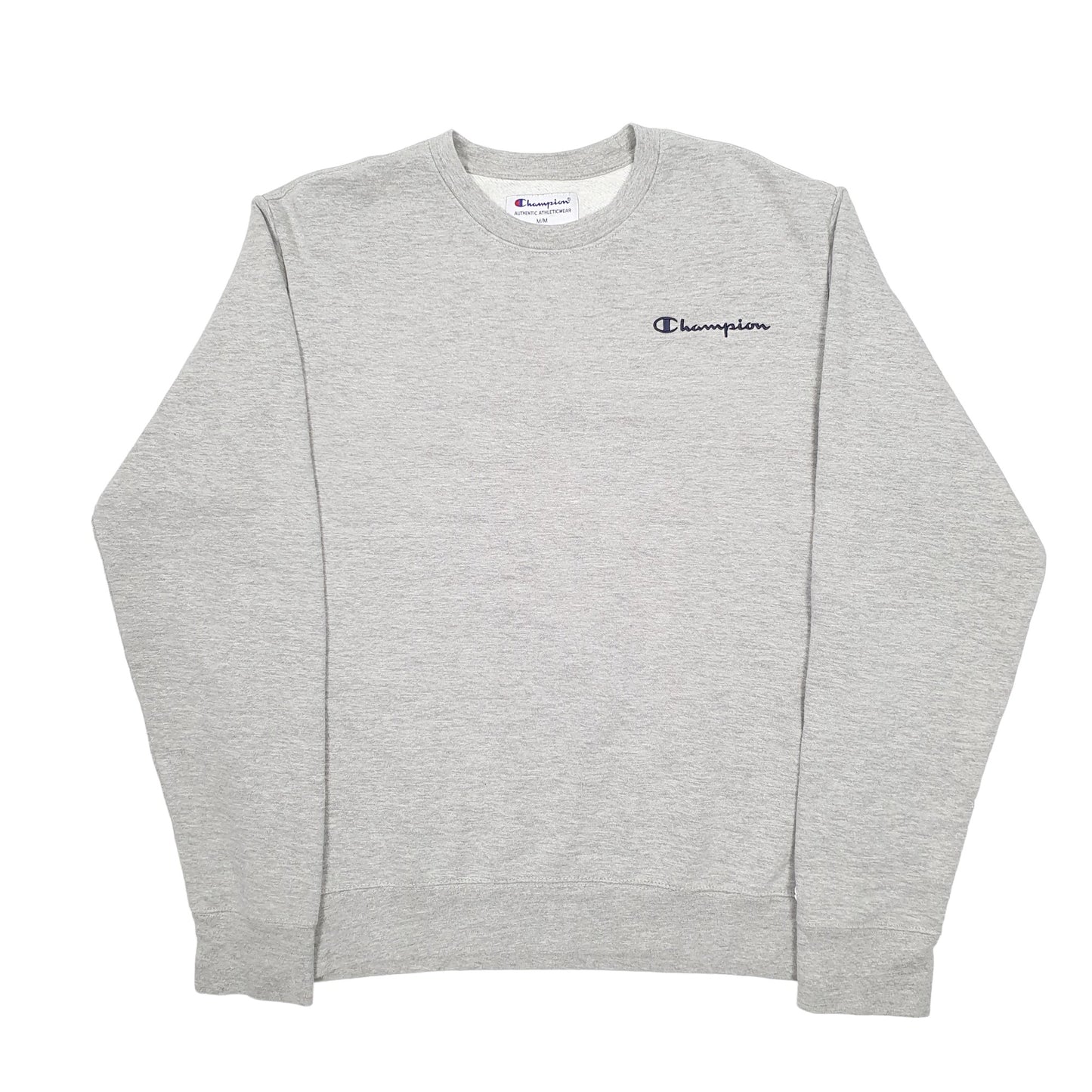 Mens Grey Champion  Crewneck Jumper