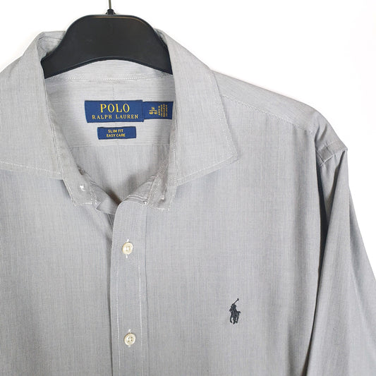 Polo Ralph Lauren Long Sleeve Slim Fit Shirt Grey