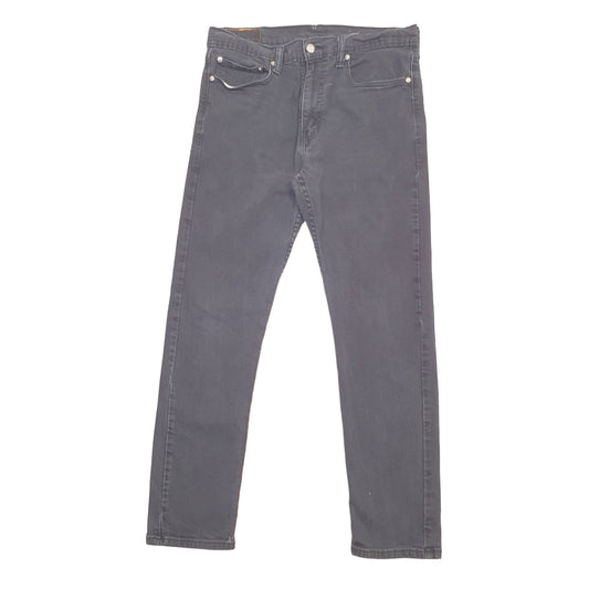 Levis 502 Regular Fit Jeans W34 L30 Black