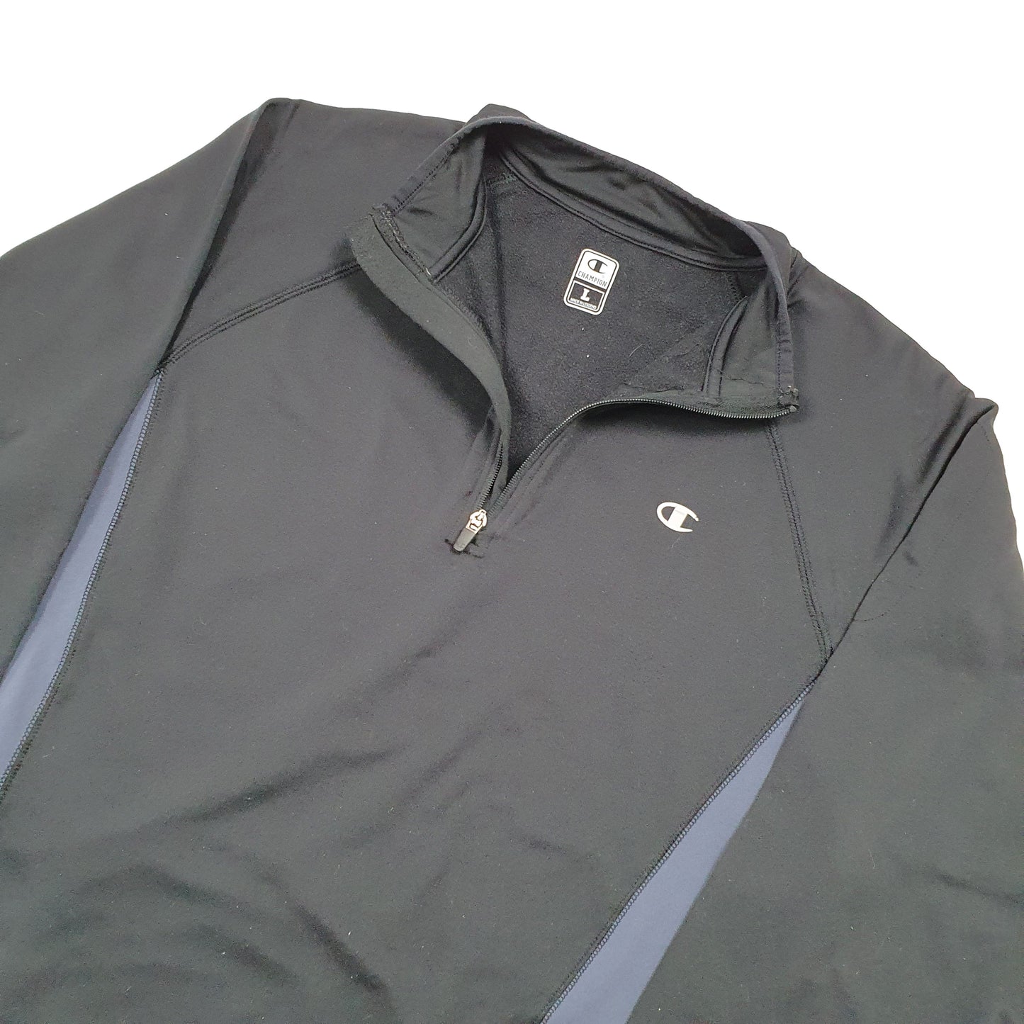 Champion Quarter Zip M Black