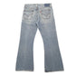 Levis 527 Bootcut Fit Jeans W34 L30 Blue