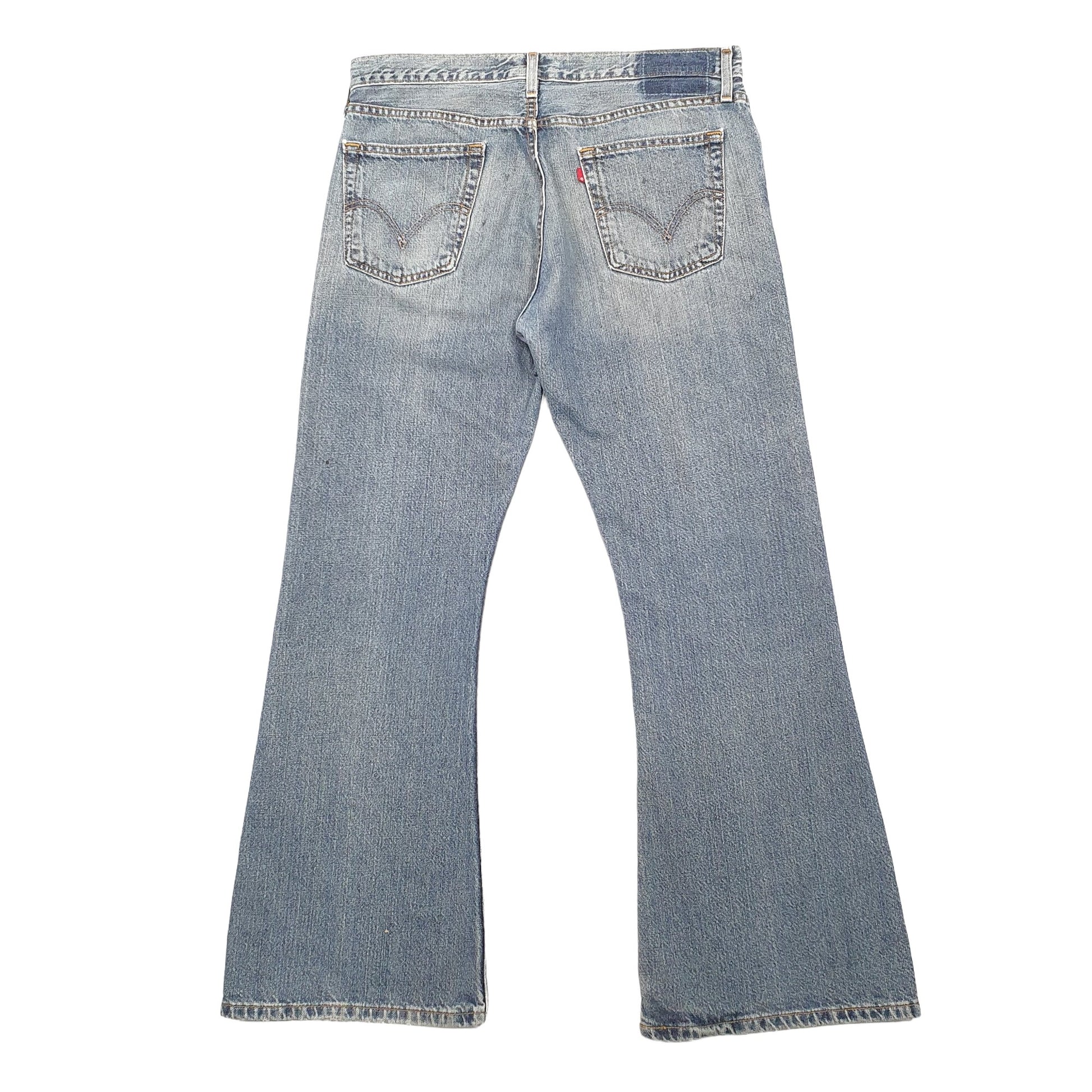 Levis 527 Bootcut Fit Jeans W34 L30 Blue