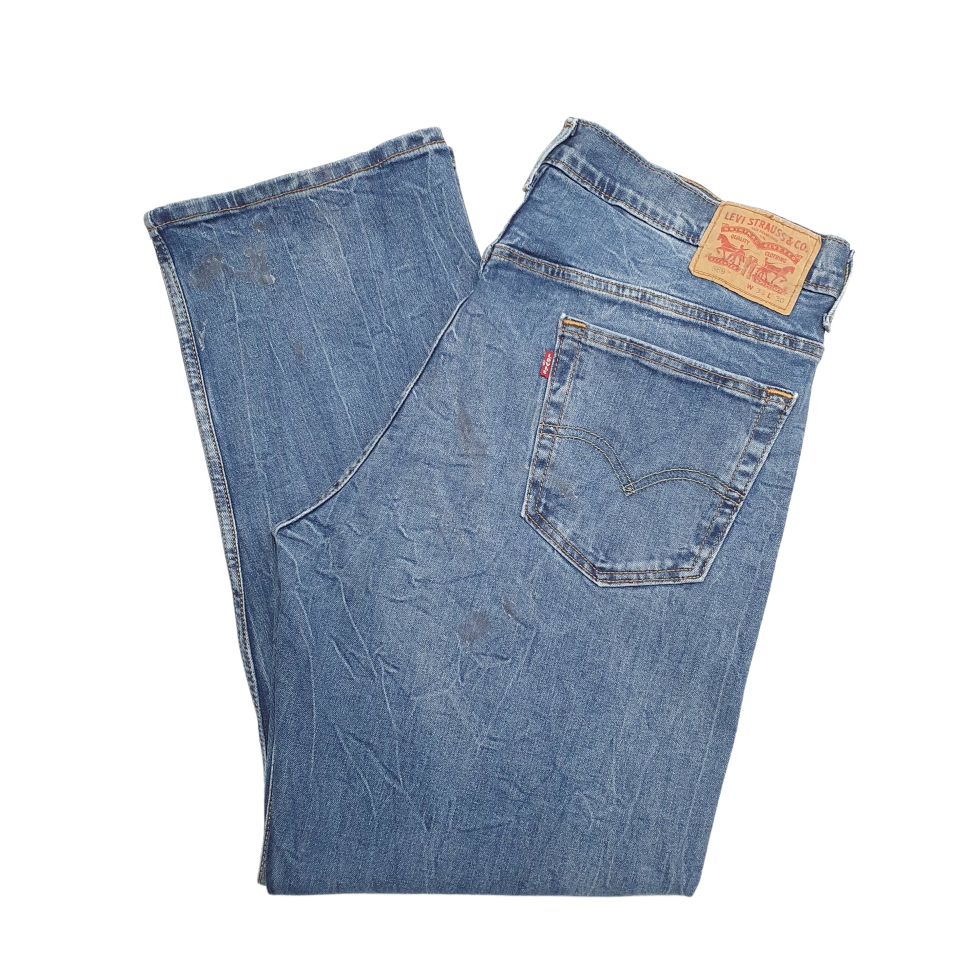 Mens Blue Levis  569 JeansW36 L30