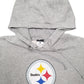 Mens Grey NFL Pittsburgh Steelers NFL Football Hoodie Jumper