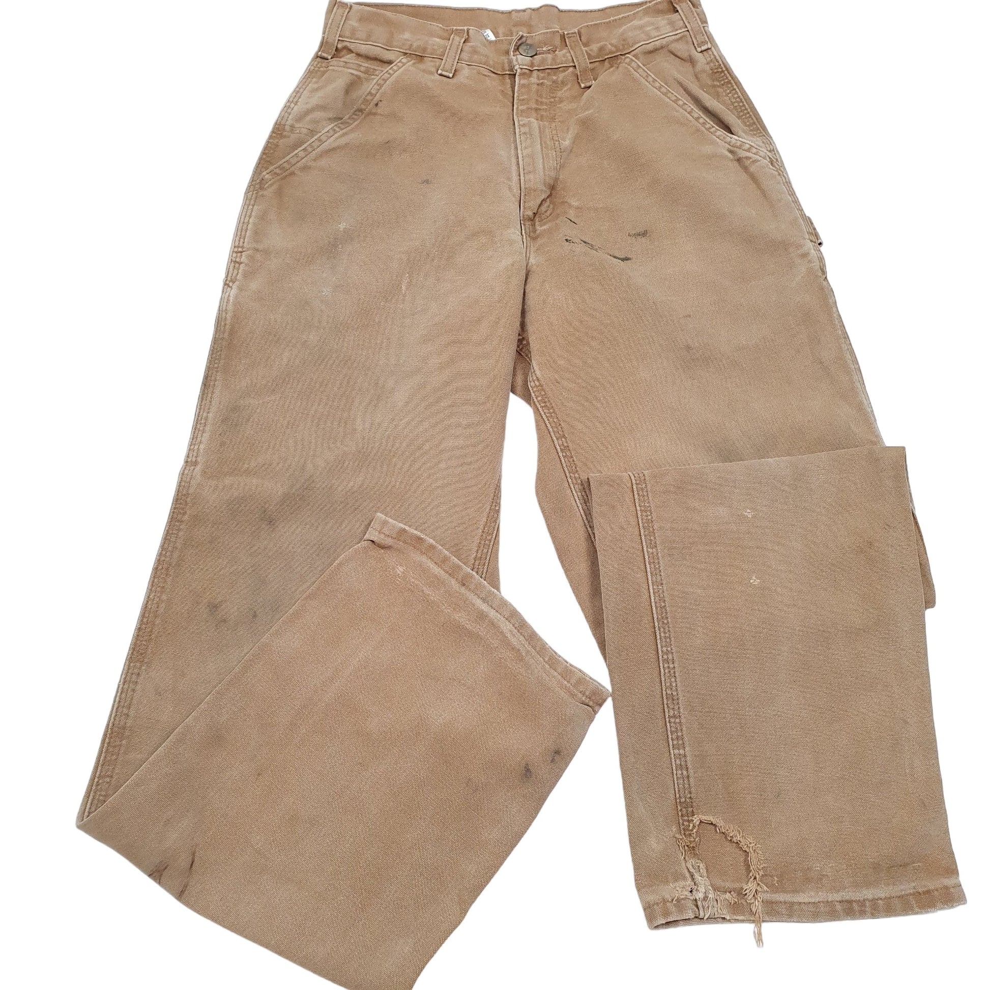Mens Tan Carhartt  Carpenter Trousers