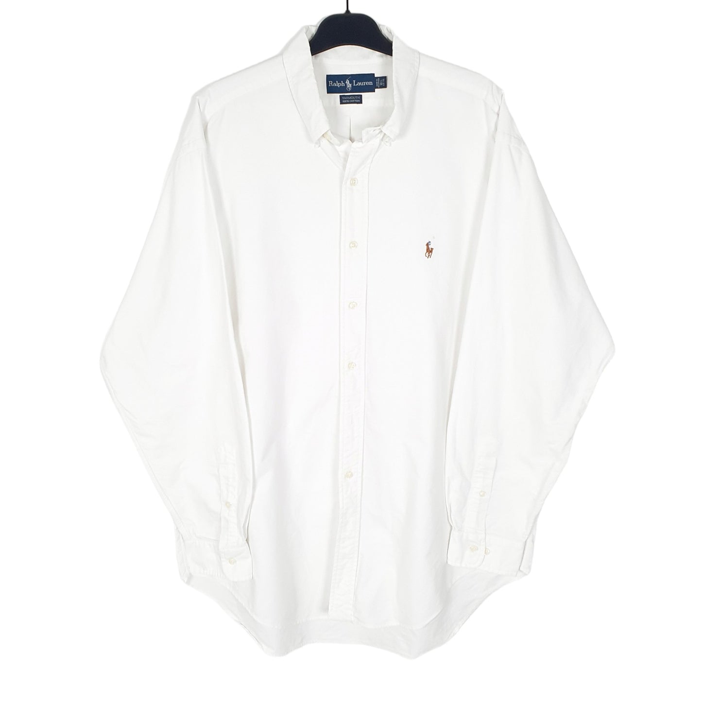 Ralph Lauren Long Sleeve Yarmouth Fit Shirt White