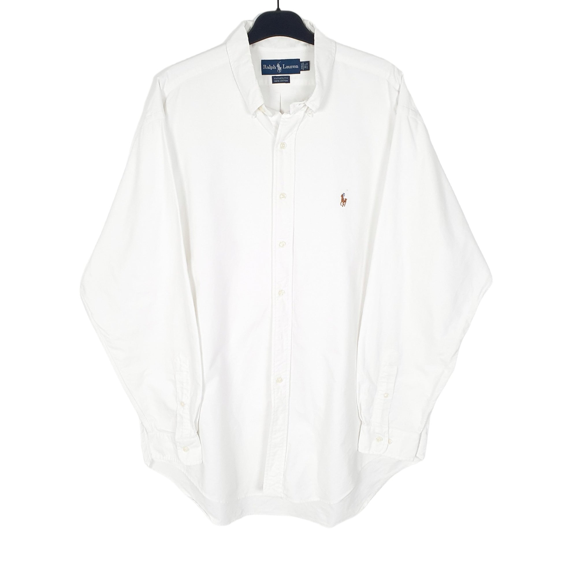 Ralph Lauren Long Sleeve Yarmouth Fit Shirt White