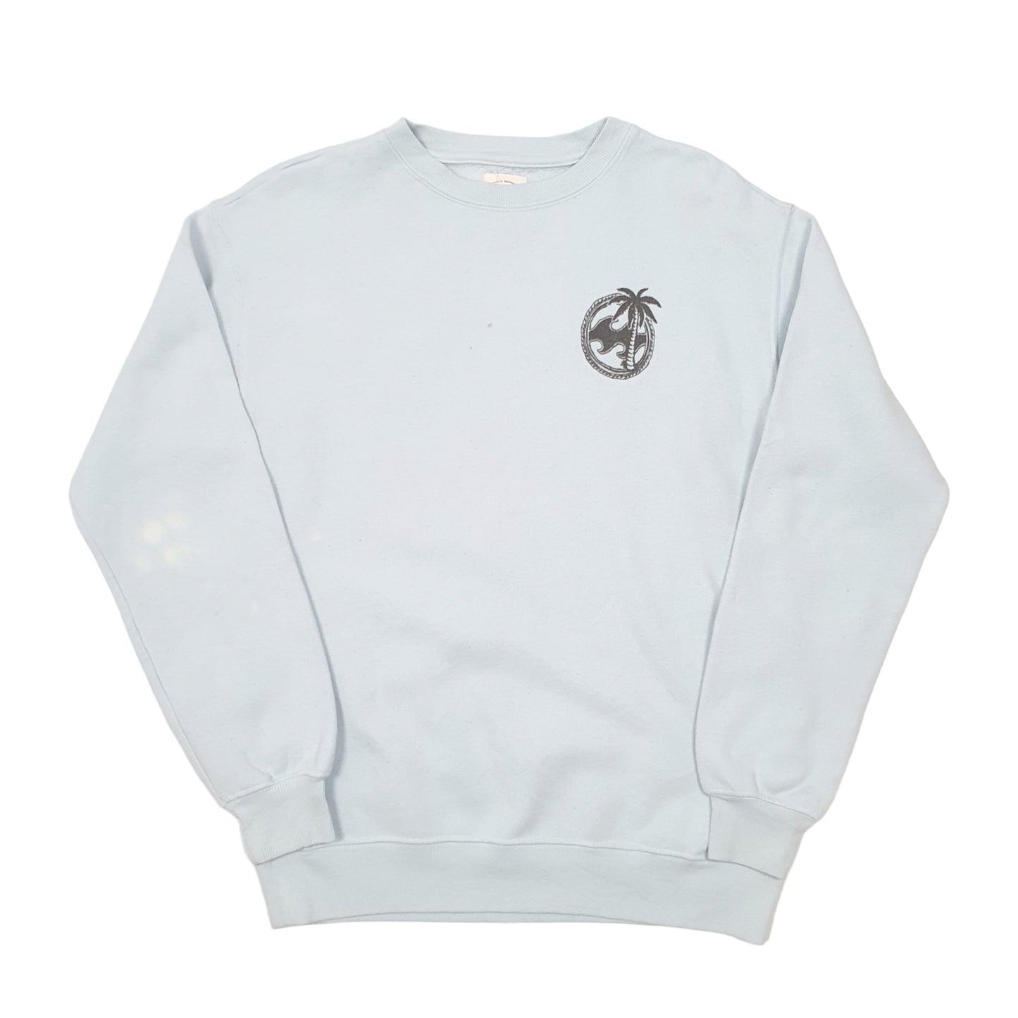 Mens Blue Billabong Sweatshirt Surf Crewneck Jumper