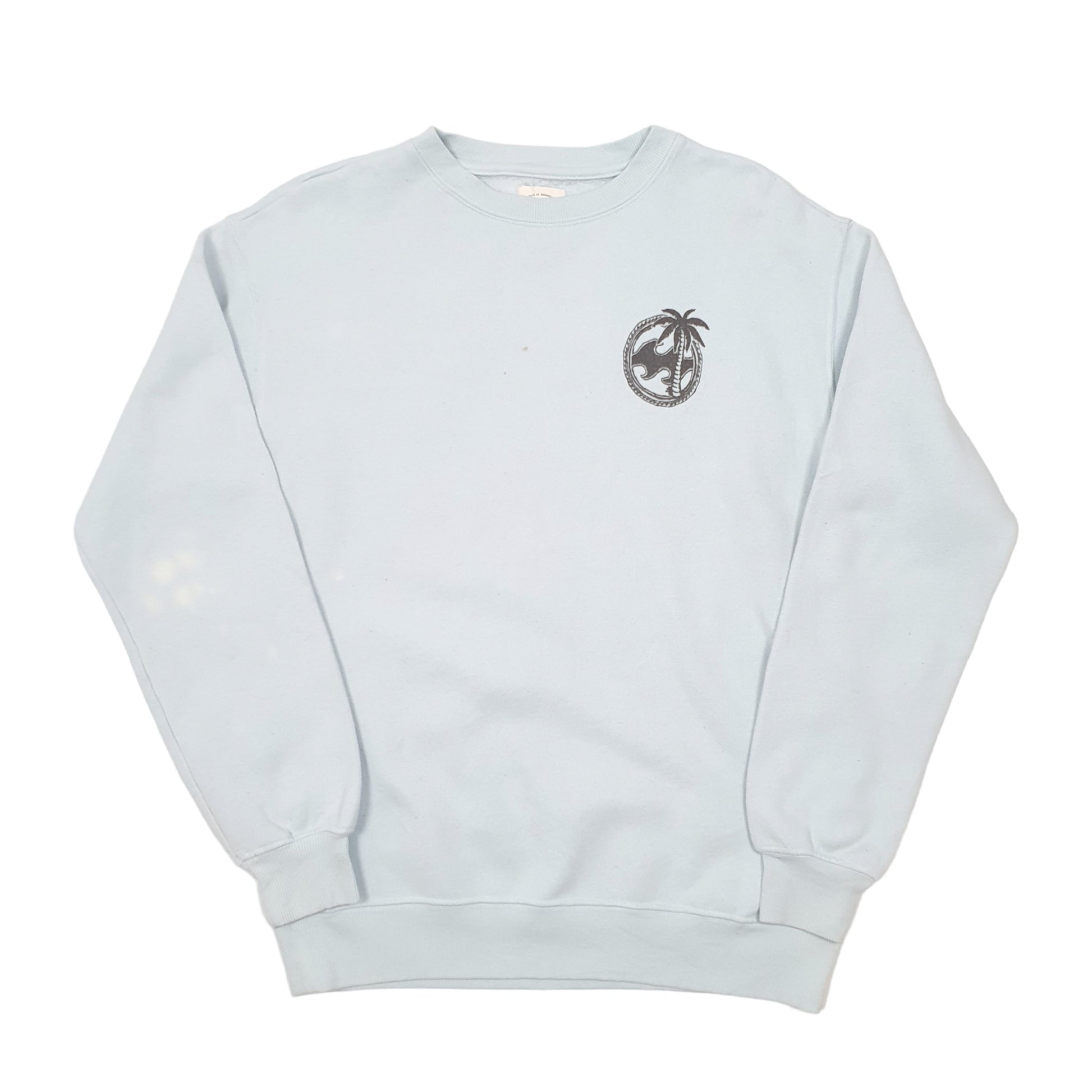 Mens Blue Billabong Sweatshirt Surf Crewneck Jumper