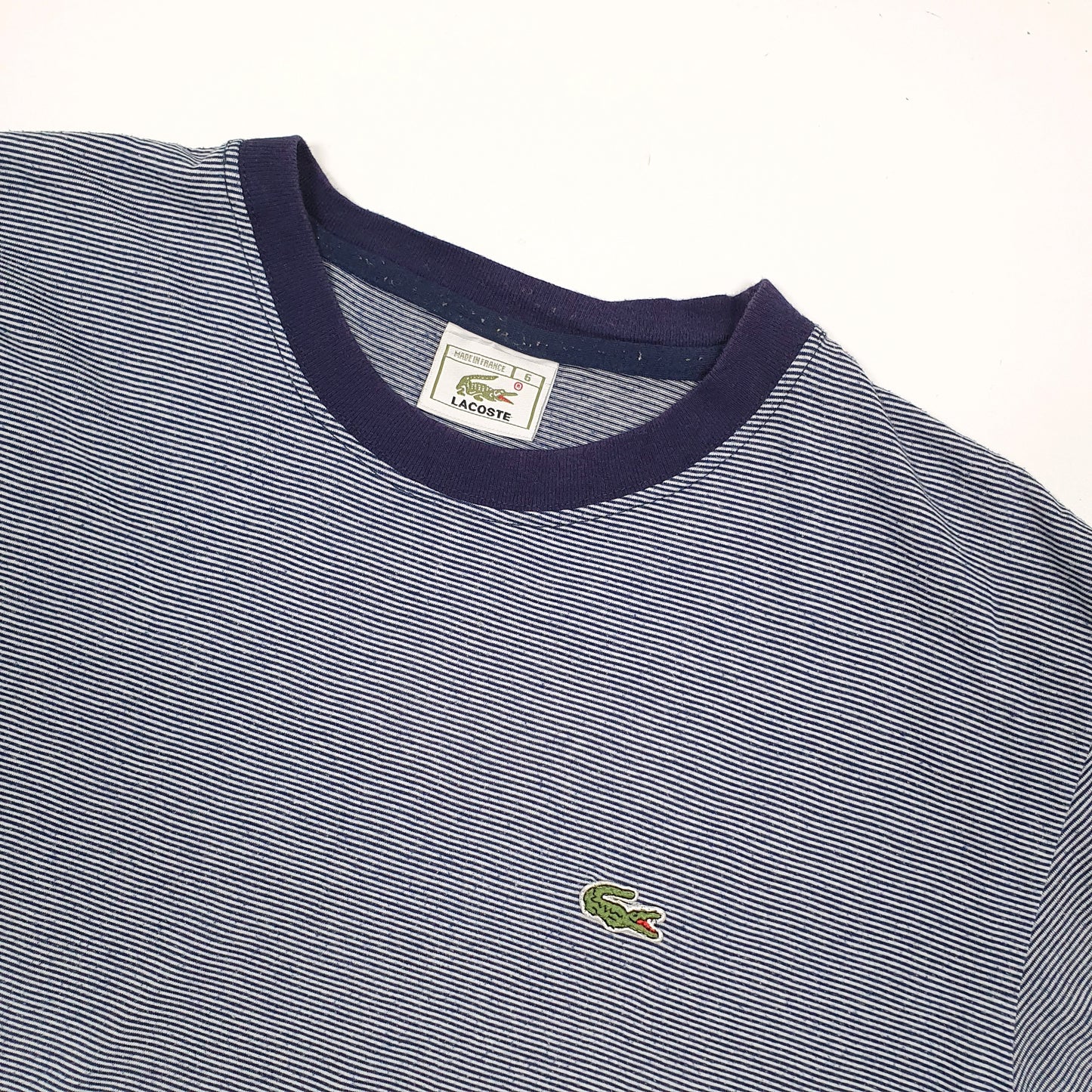 Lacoste Short Sleeve T Shirt Blue