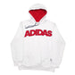 Adidas Spellout Hoodie M White