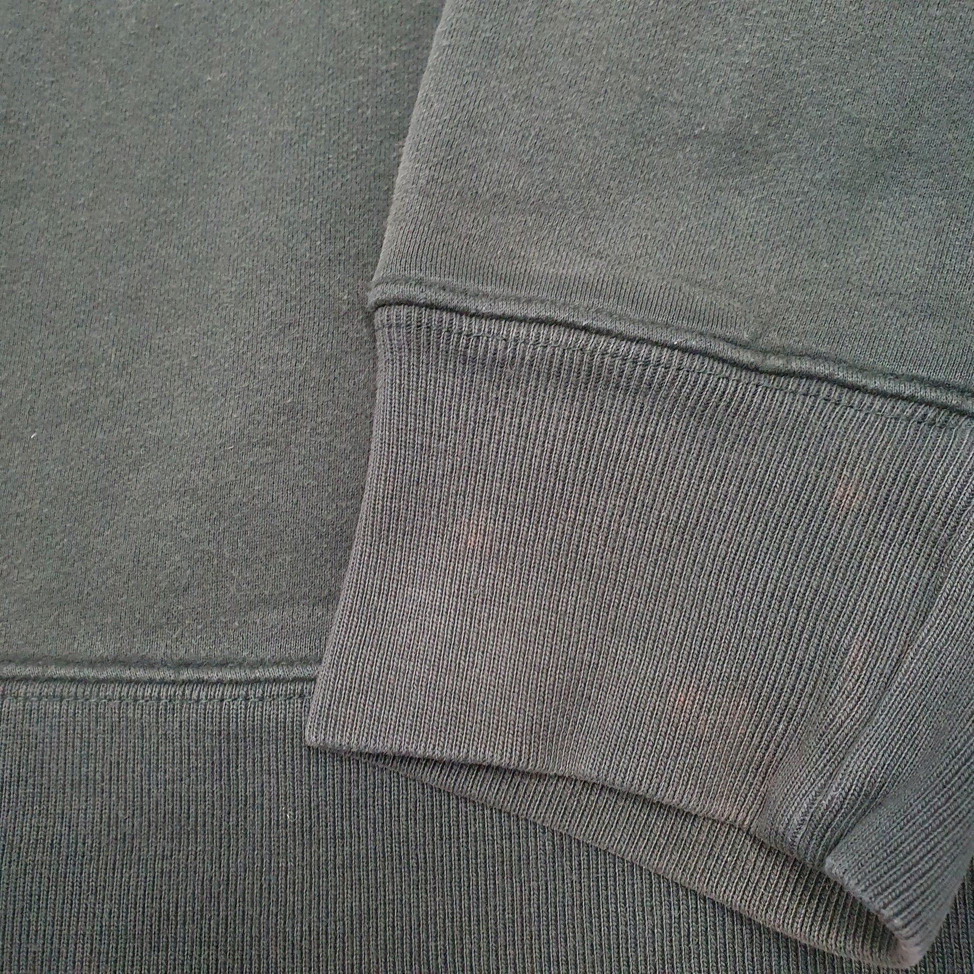 Mens Green Nautica  Quarter Zip Jumper