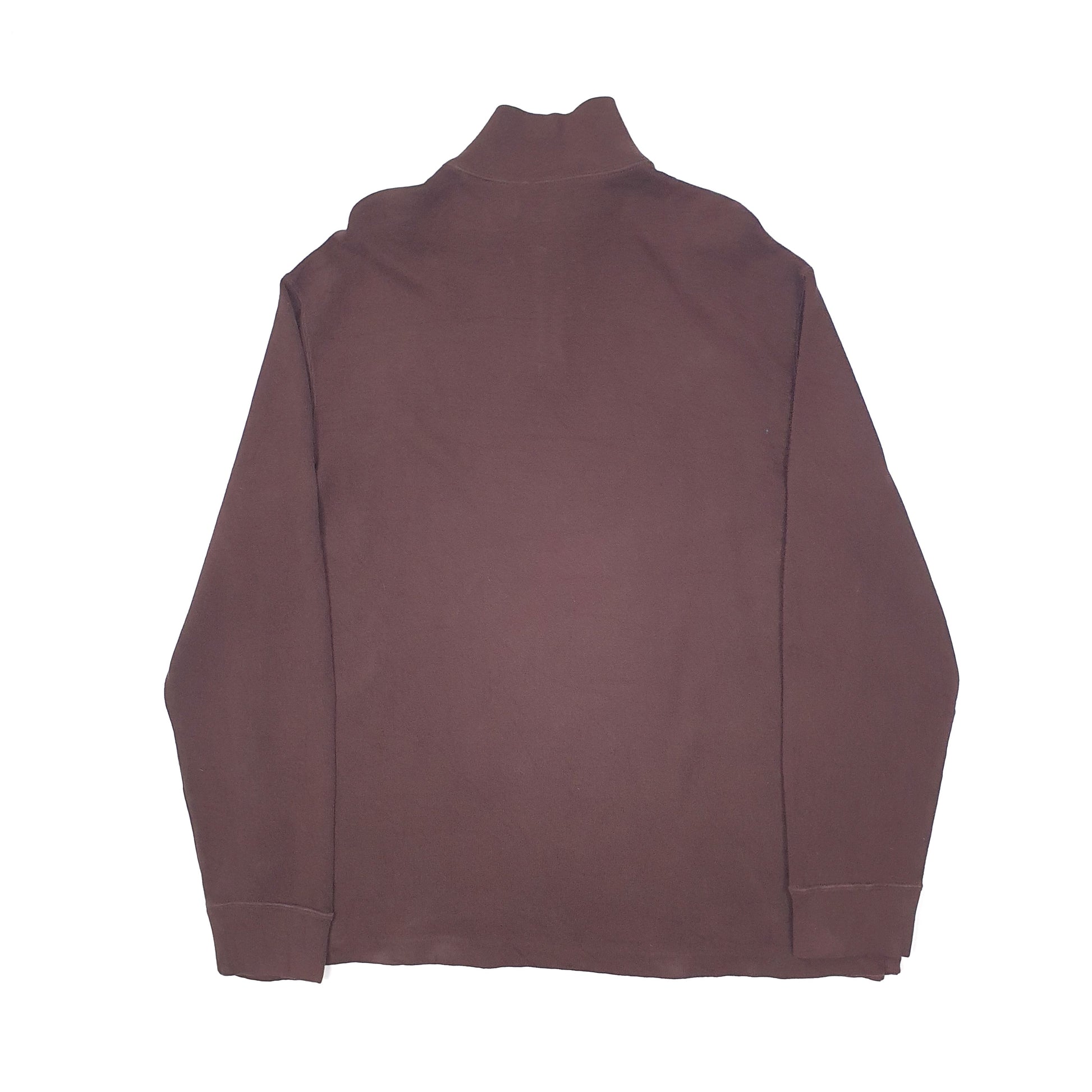 Polo Ralph Lauren Quarter Zip L Brown