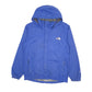 Mens Blue The North Face Hyvent Hooded  Coat
