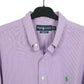 Mens Purple Ralph Lauren  Long Sleeve Shirt