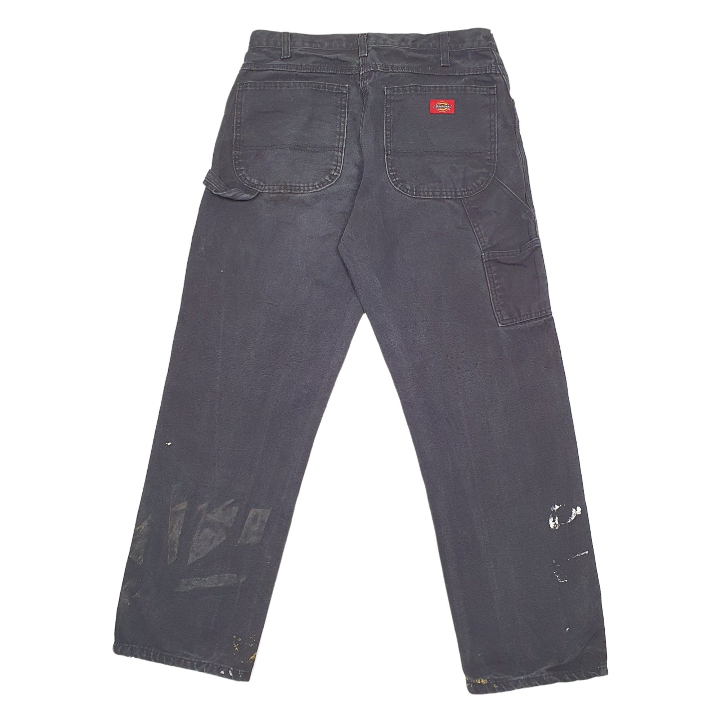 Mens Black Dickies  Carpenter Trousers