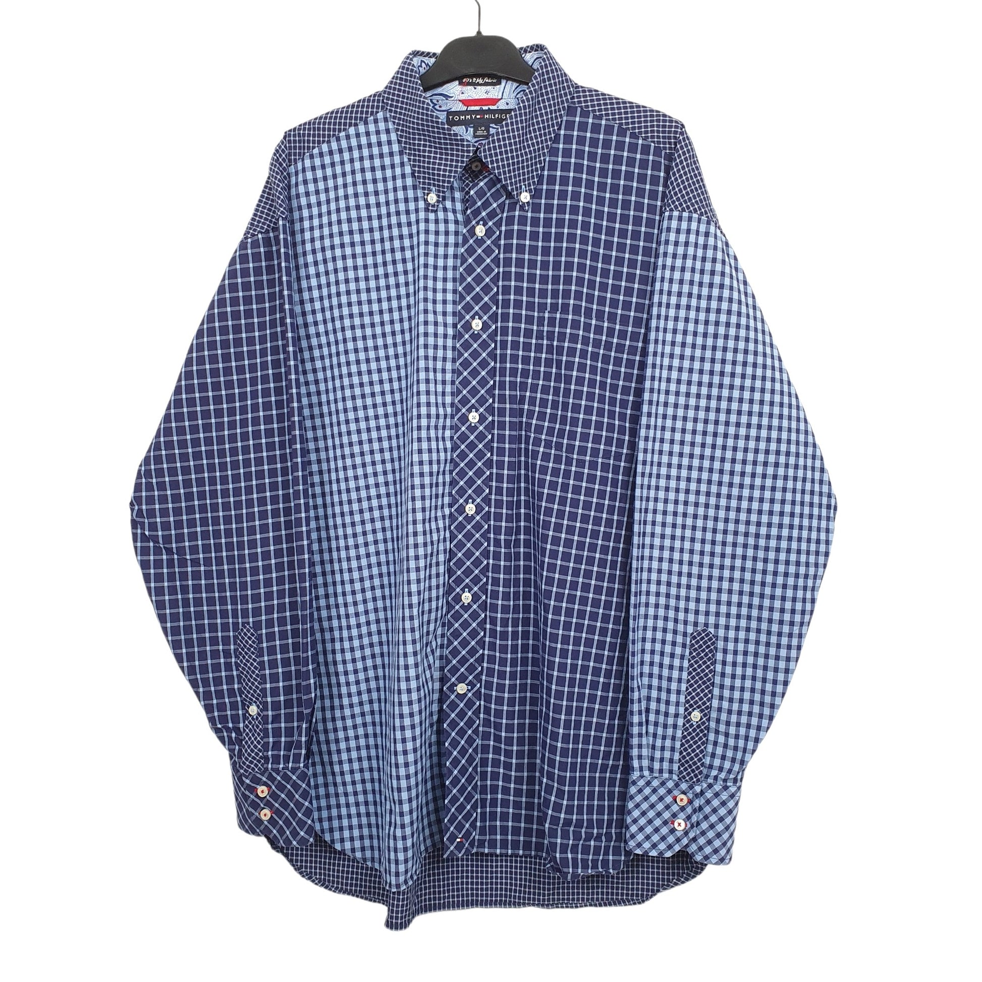 Blue Tommy Hilfiger Long Sleeve Shirt