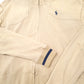 Mens Beige Polo Ralph Lauren Hoodie Custom Fit Full Zip Jumper