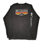 Mens Black Columbia Sportswear  Long Sleeve T Shirt
