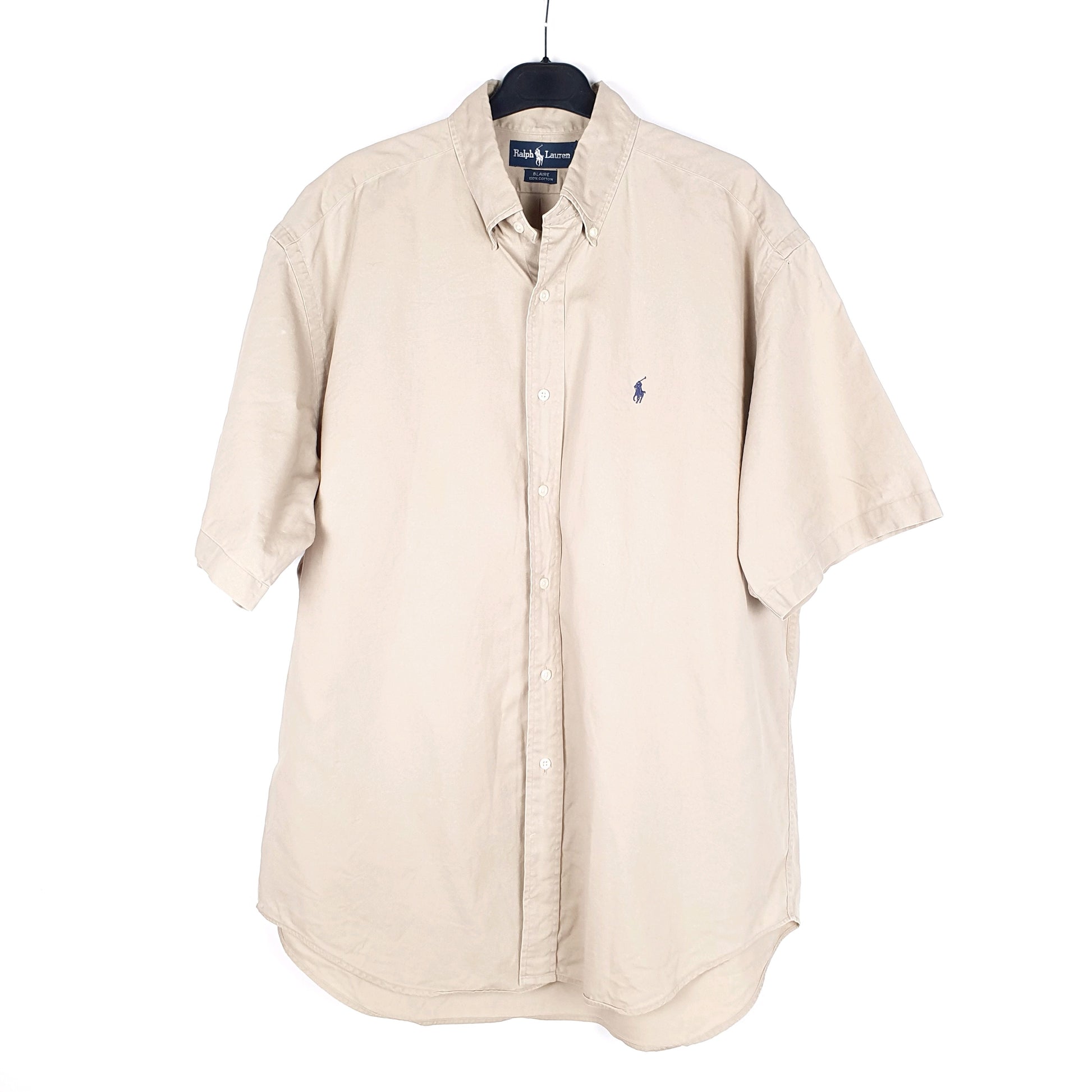 Beige Polo Ralph Lauren Short Sleeve Shirt