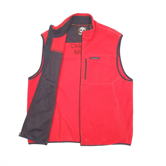 Timberland Gilet Fleece XXL Red