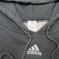 Mens Grey Adidas  Hoodie Jumper