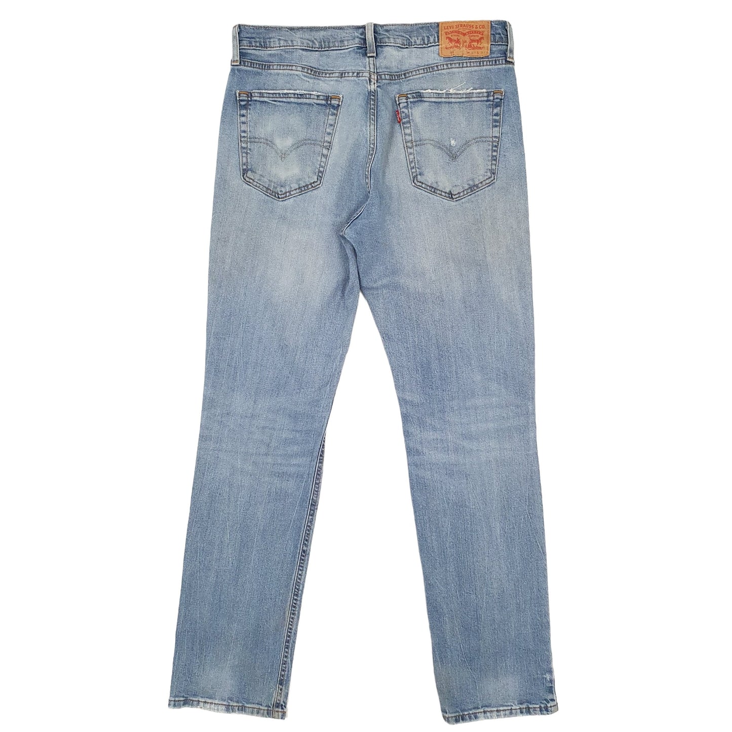 Levis 541 Tapered Fit Stretch Jeans W33 L34 Blue