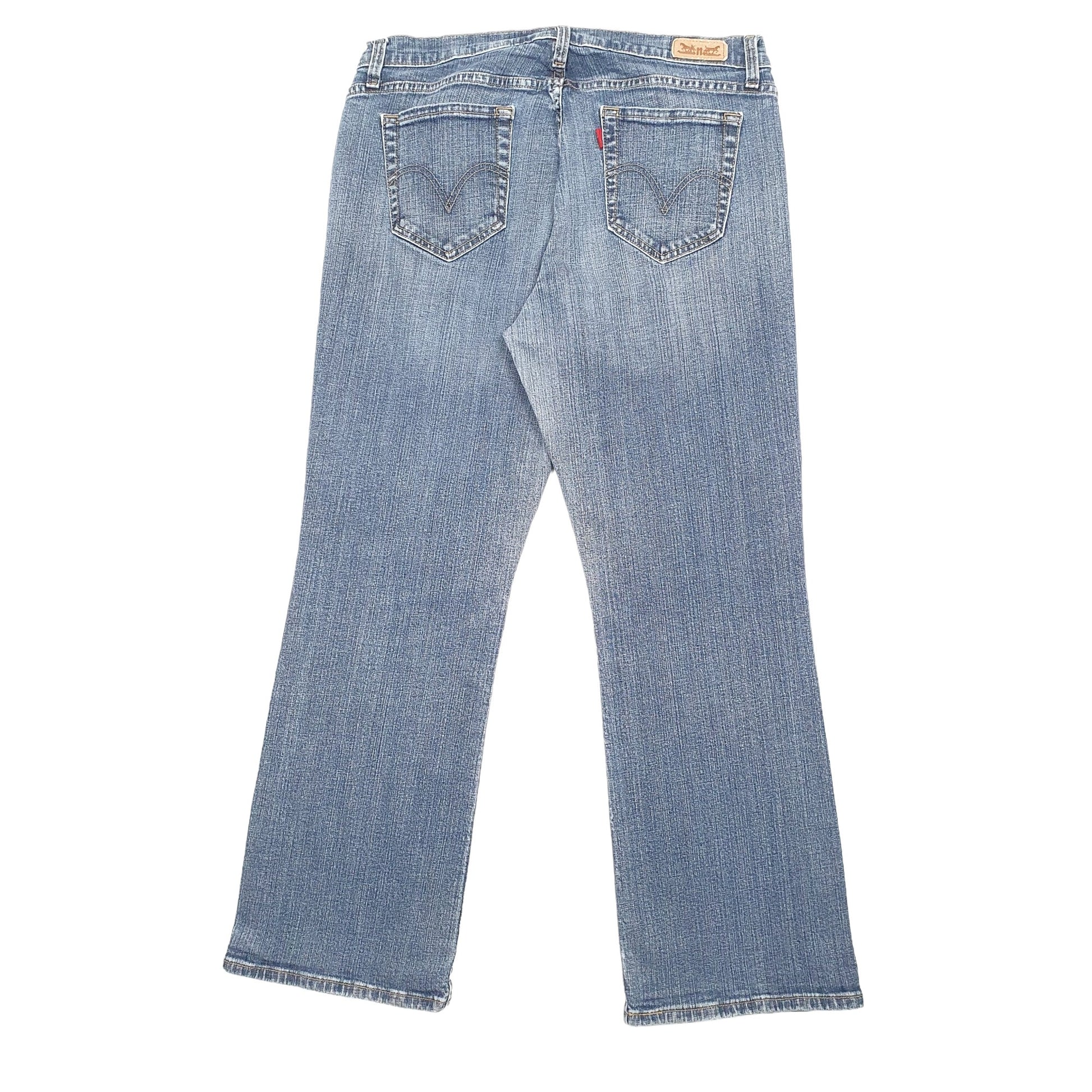 Levis Curvy Bootcut Fit Jeans UK16 Blue