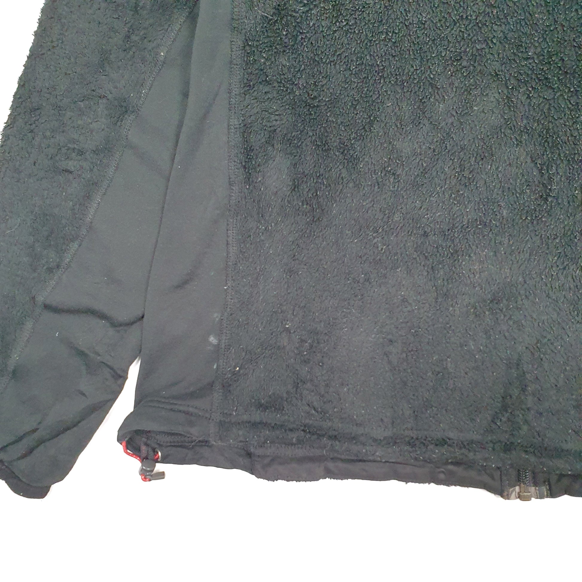 Mens Black The North Face Summit Series Fluffy Full Zip Jumper