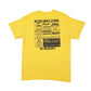 Mens Yellow Unbranded USA College Wildcats Short Sleeve T Shirt