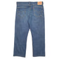 Levis 514 Straight Fit Jeans W38 L28 Blue