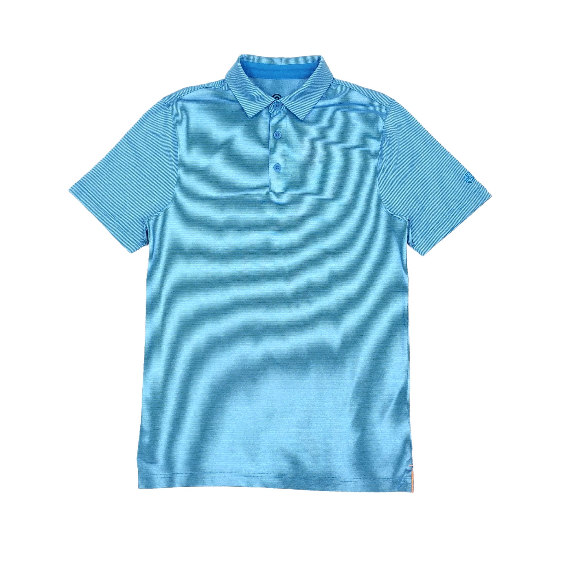 Champion Active Short Sleeve Polyester Polo Shirt Blue
