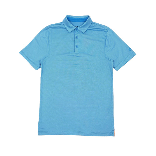 Champion Active Short Sleeve Polyester Polo Shirt Blue