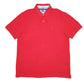 Mens Red Tommy Hilfiger  Short Sleeve Polo Shirt