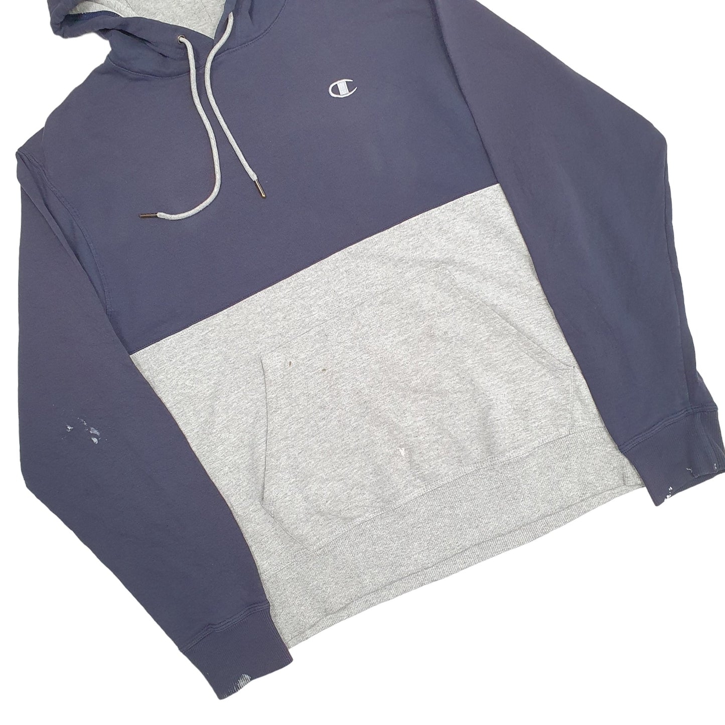 Mens Navy Champion  Hoodie Jumper