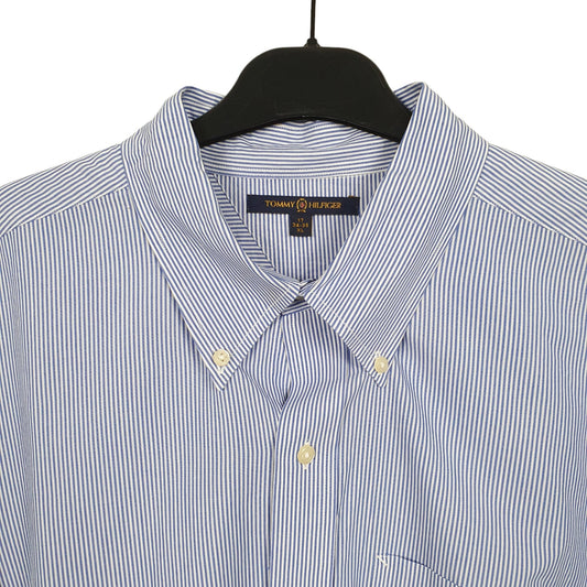 Mens Blue Tommy Hilfiger  Long Sleeve Shirt