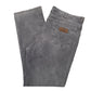 Mens Grey Wrangler Texas Stretch Corduroy Trousers