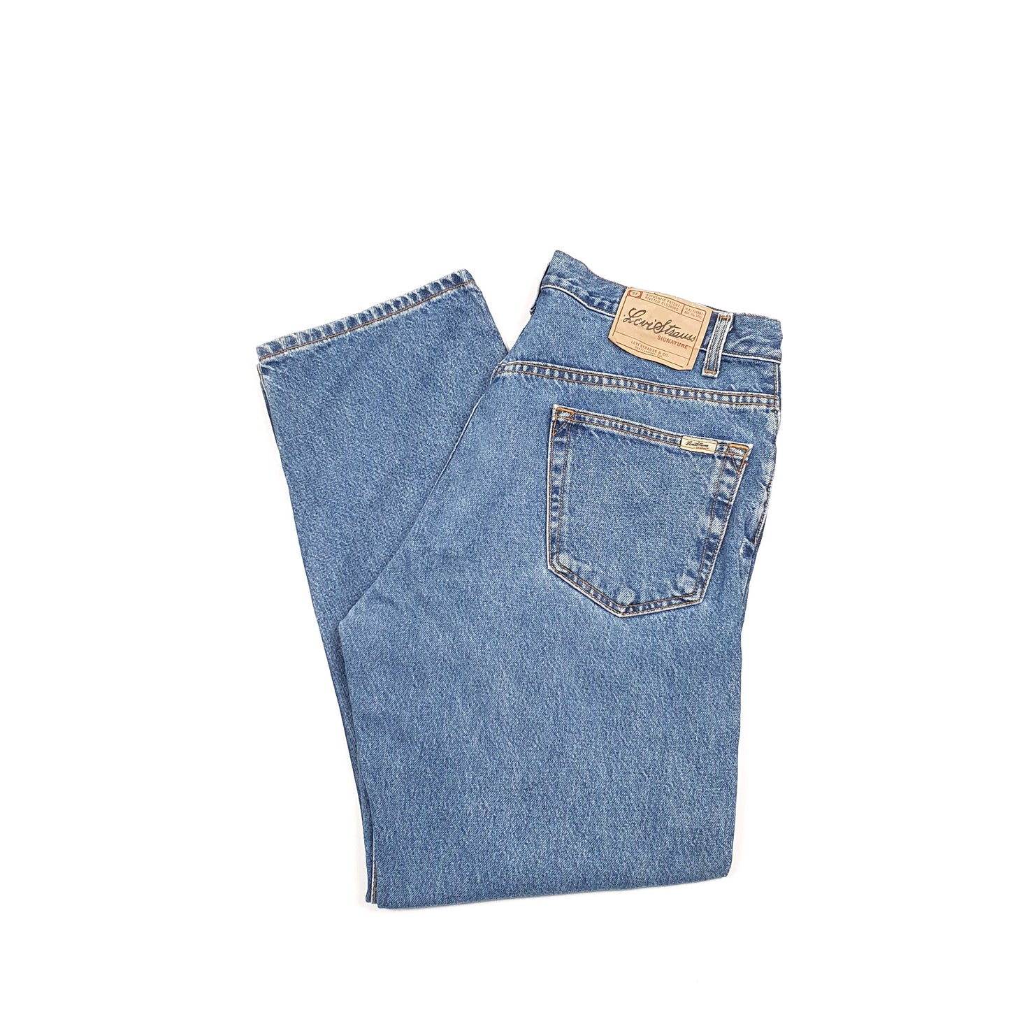 Levis Signature Regular Fit Jeans W36 L29 Blue